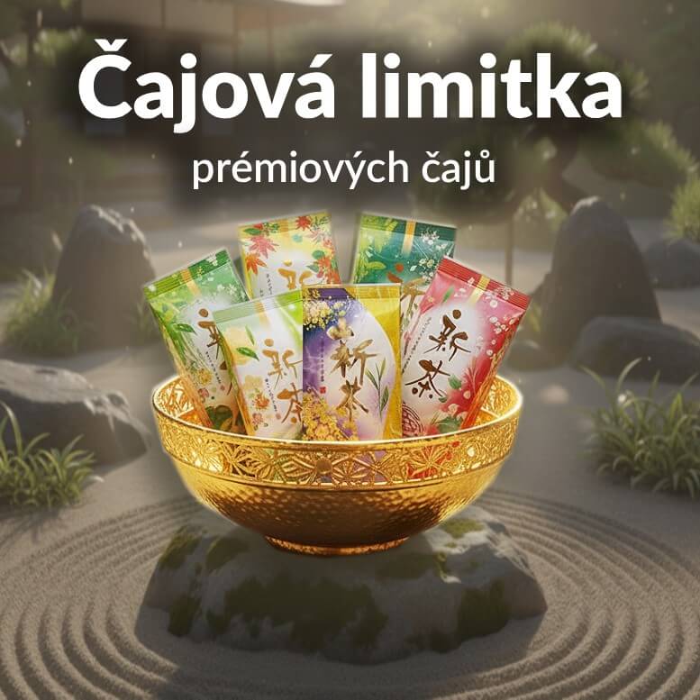 Limitované japonské čaje nejvyšší kvality
