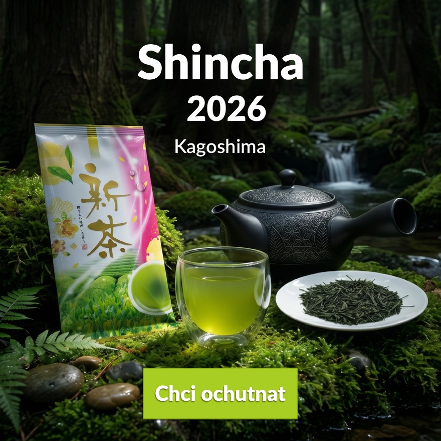 čerstvé čaje Shincha 2026