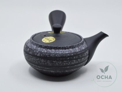 Konvicka Kyusu cerna mramor Tokoname 02