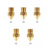 Creality Creality MK8 Nozzle set trysek - 10ks