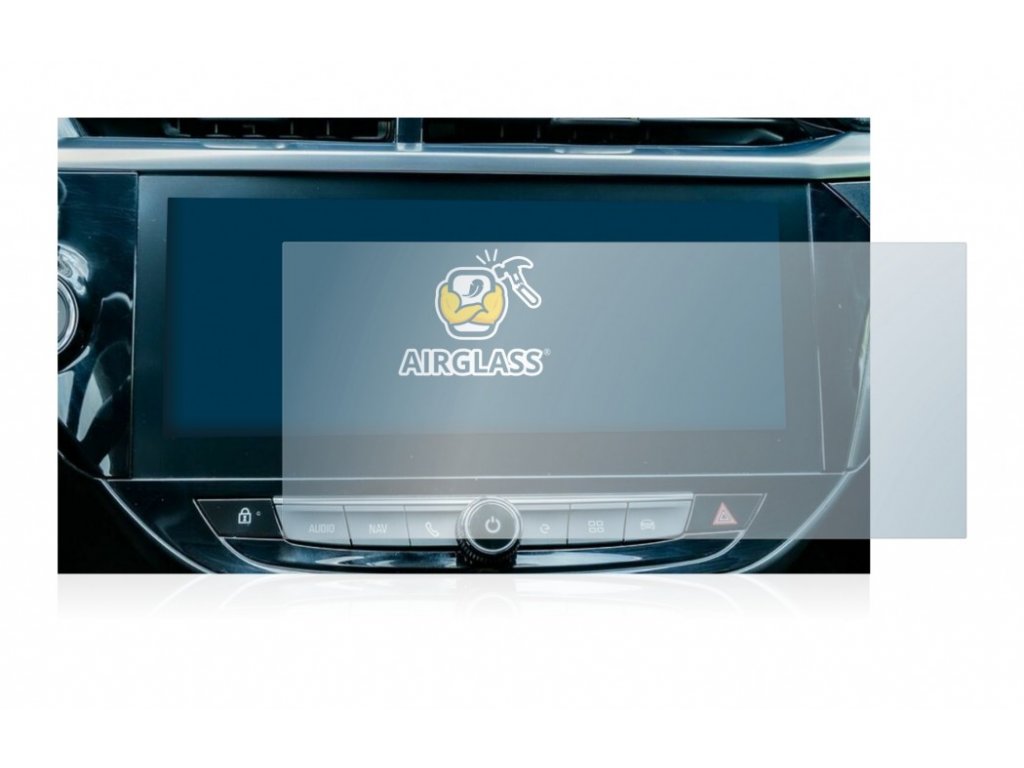 Tvrzené sklo BROTECT AirGlass pro infotainment systém Opel Corsa-e 2020-2023 10"