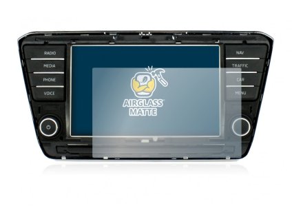Tvrzené sklo BROTECT AirGlass pro Infotainment System Škoda Columbus Superb 2015-2017 8"