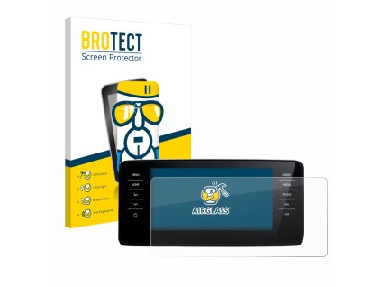 Tvrzené sklo BROTECT AirGlass pro Škoda Scala, Kamiq, Fabia 4 Infosystem Amundsen 9,2" 2019-2023