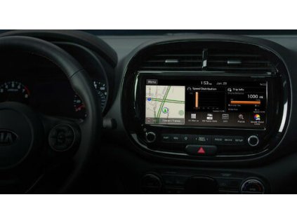 Tvrzené sklo BROTECT AirGlass pro Kia Soul SK3 2019 Infotainment System 10,25"