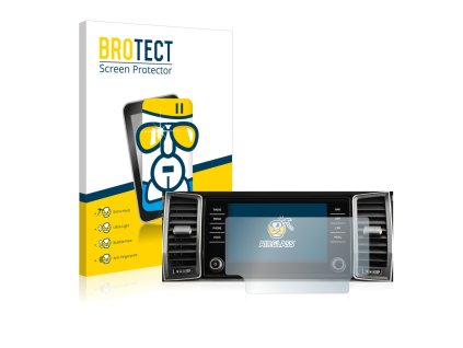Tvrzené sklo BROTECT AirGlass pro Infotainment Bolero Škoda Karoq 2017-2023 8"