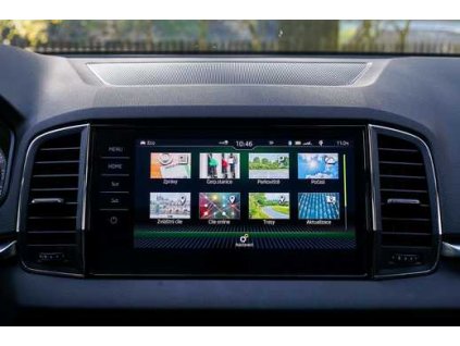 Tvrzené sklo BROTECT AirGlass pro Infotainment Škoda Columbus Karoq 2017-2023 9,2"
