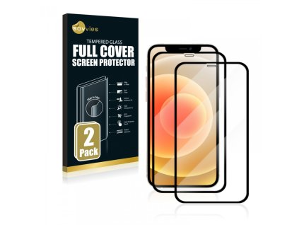 Savvies ® Xtreme Glass 3D Full 2x tvrzené sklo pro Apple iPhone 12 mini (černé)