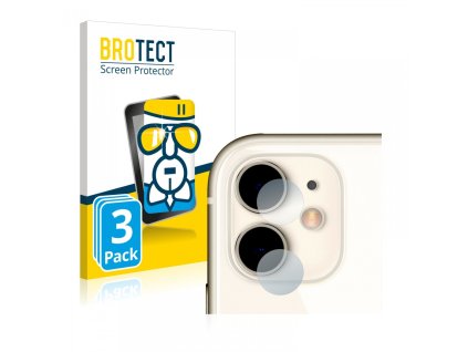 BROTECT AirGlass 3x fólie z tvrzeného skla pro Apple iPhone 11 (POUZE fotoaparát)