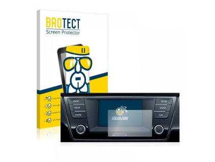 Tvrzené sklo BROTECT AirGlass pro Škoda Fabia 3 Infotainment System Swing 5"