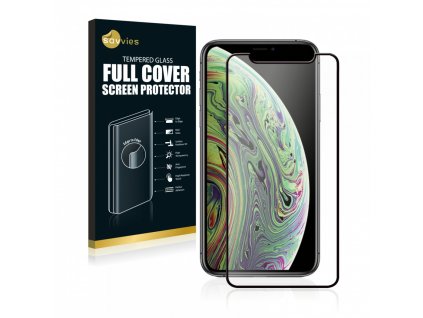 Savvies ® Xtreme Glass 3D Full tvrzené sklo pro Apple iPhone X / XS(černé)