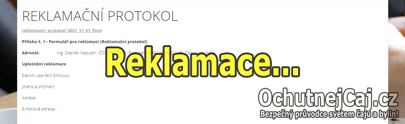 reklamace