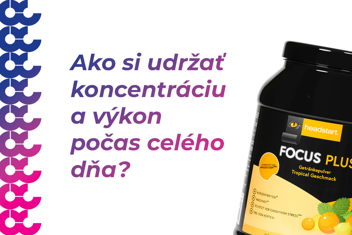 Ako si udržať koncentráciu a výkon počas celého dňa?