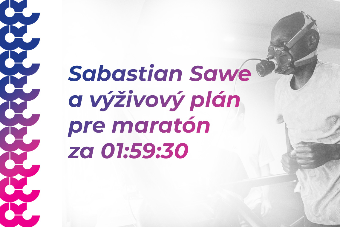 Sabastian Sawe výživový plán pre maratón za 1:59:30