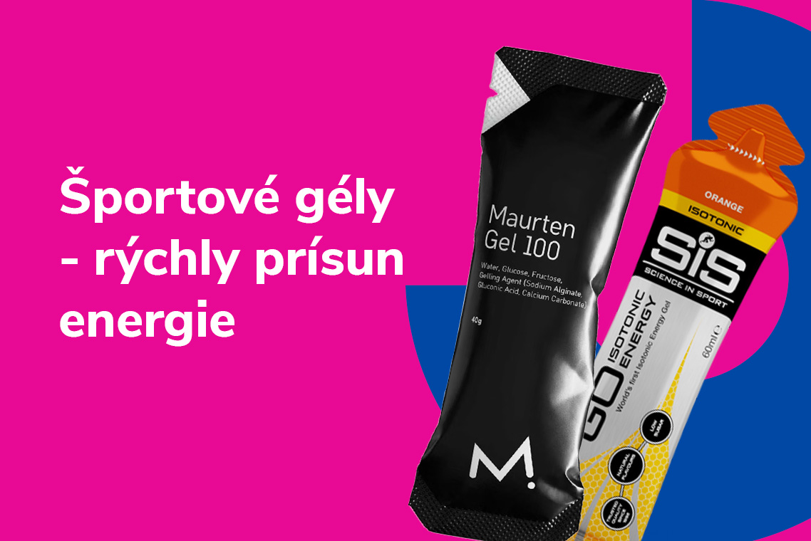 Športové gély – rýchly prísun energie