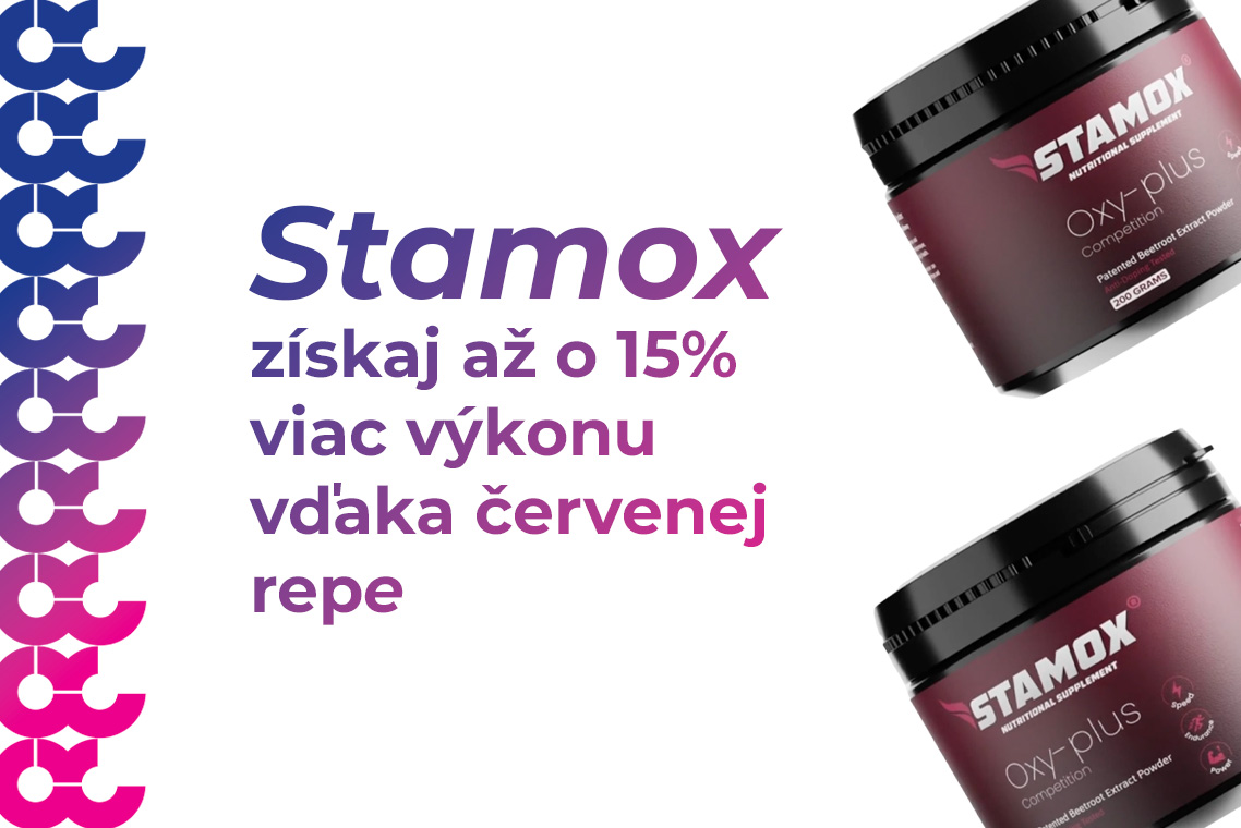 Stamox - získaj až o 15% viac výkonu vďaka červenej repe