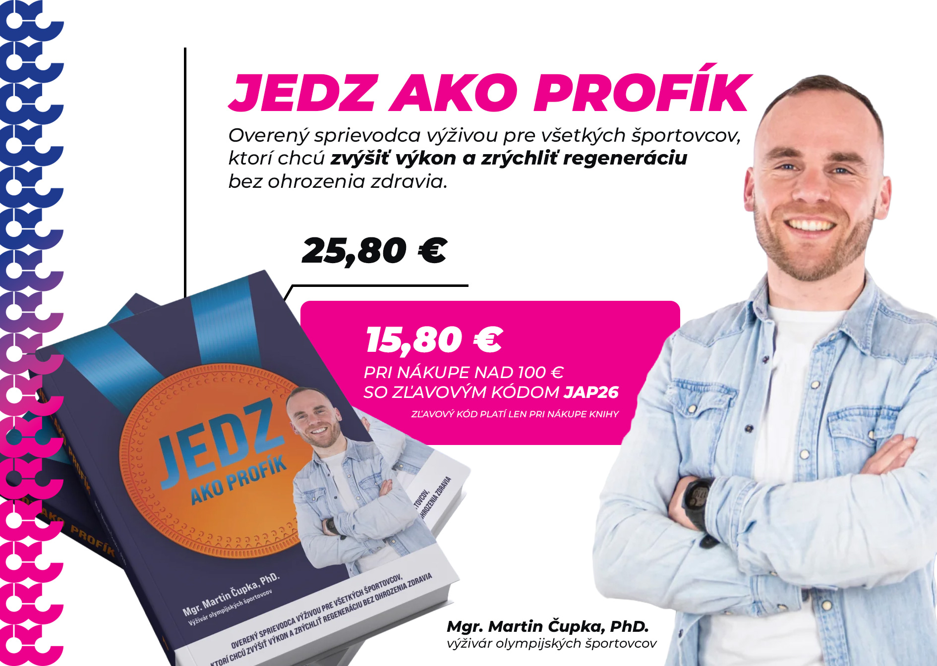 Kniha Jedz ako profík