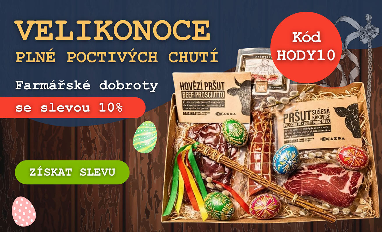 Velikonoční 10% sleva