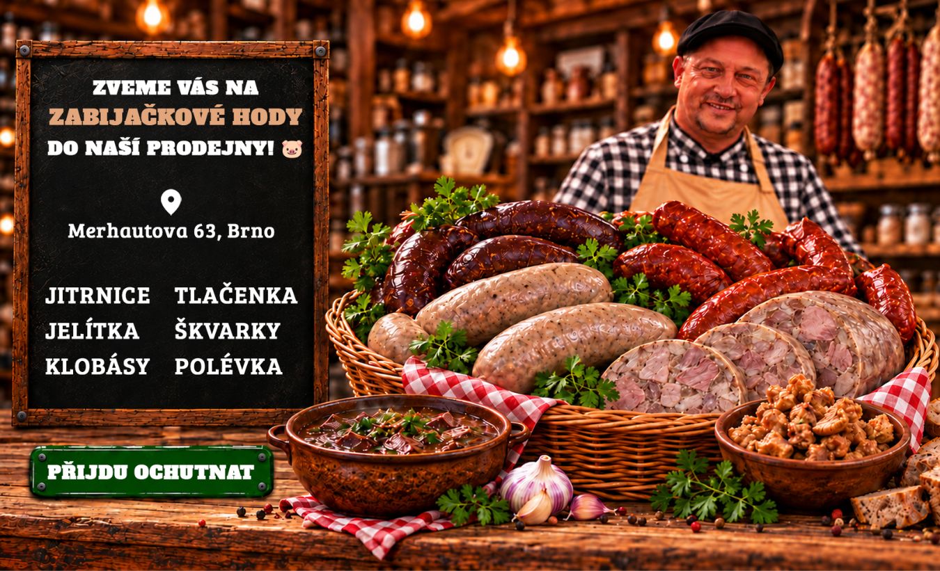 Zabijačkové hody na prodejně