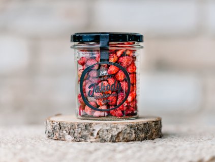 lyofylizované lesní jahody kvasnička