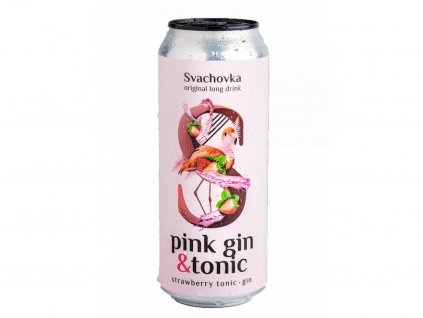 pink gin tonic svachovka