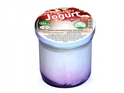 farmarsky jogurt s visnemi 150 g