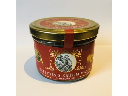 Rillettes s krůtím masem 180g