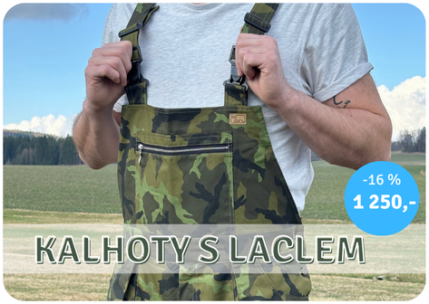 Kalhoty s laclem