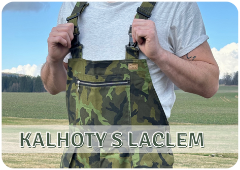 Kalhoty s laclem