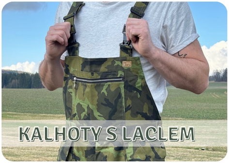 Kalhoty s laclem