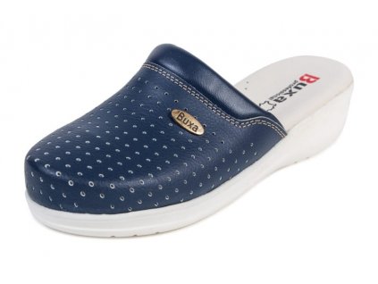 Dámská zdravotní obuv MED11 námořnicky modrá s bílou podešví (Velikost 42)