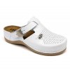 IRIS dámská pracovní celokožená zdravotní obuv - Bílá