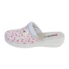Dámská zdravotní obuv MED10 růžová květinová (Velikost 42)