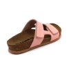 Leon 4051 Dámské zdravotní korkové pantofle - Růžová orlando (Velikost 42)