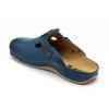 Petr 707 pánské ortopedické kožené nazouváky modrá
