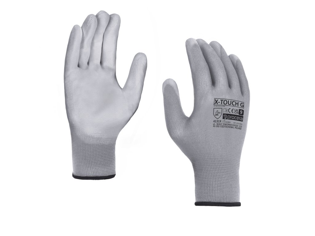 Pracovné polomáčané rukavice PROCERA X-TOUCH G