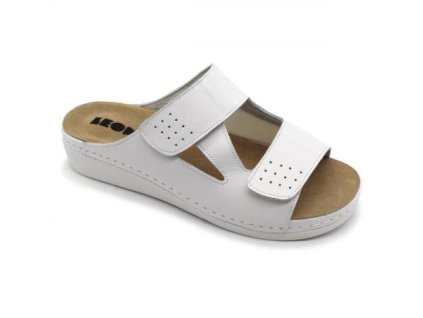 leon 5010 damska zdravotna obuv na hallux valgus biela 00