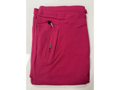 Dámske elastické tepláky ružové veľ. XL
