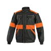 Pánska pracovná blúza CXS LUXY EDA čierno - oranžová