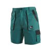 Pracovné kraťasy CXS LUXY TOMÁŠ zeleno-čierne