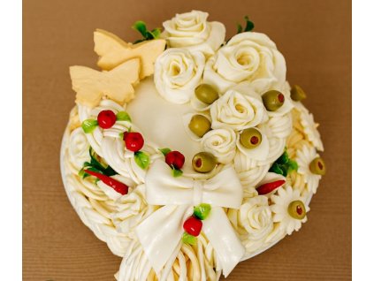 syrova torta jednoposchodova motyliky 900x800