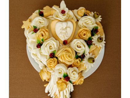 Syrove srdce anjelik 900x800