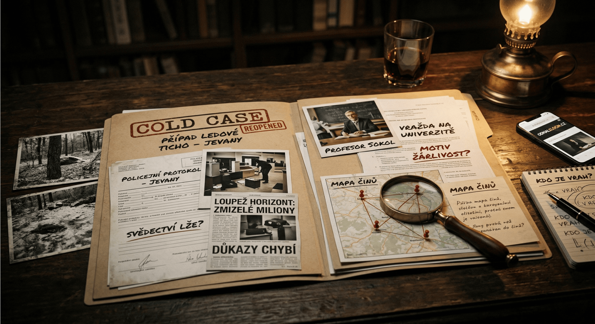 Staňte se detektivem: Proč jsou cold case hry novým hitem a kterou si vybrat?