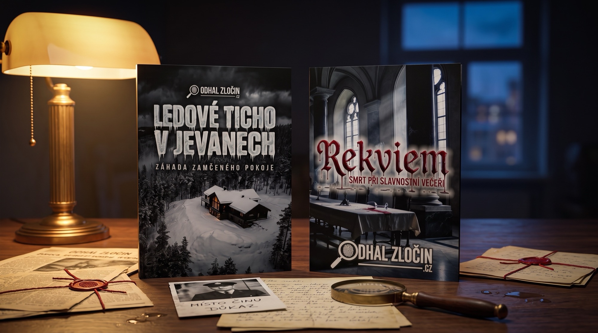 Nové pevné spisové desky pro všechny hry | Odhal Zločin