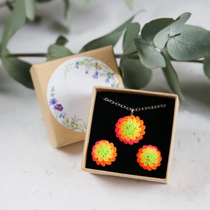 sada sperku neon duha antialergicka chirugicka ocel