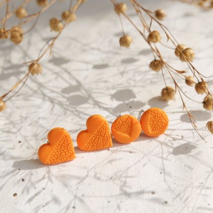 nausnice podzimni list zlute antialergicke srdce (4)