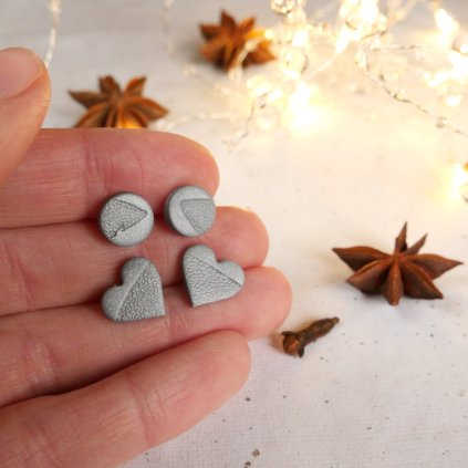 nausnice fimo antialergicke vanocni trpytive stribrne (1)