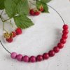 nahrdelnik korale fimo malinove cervene (3)