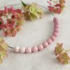 korale nahrdelnik starorůzove ruzove duhove (3)