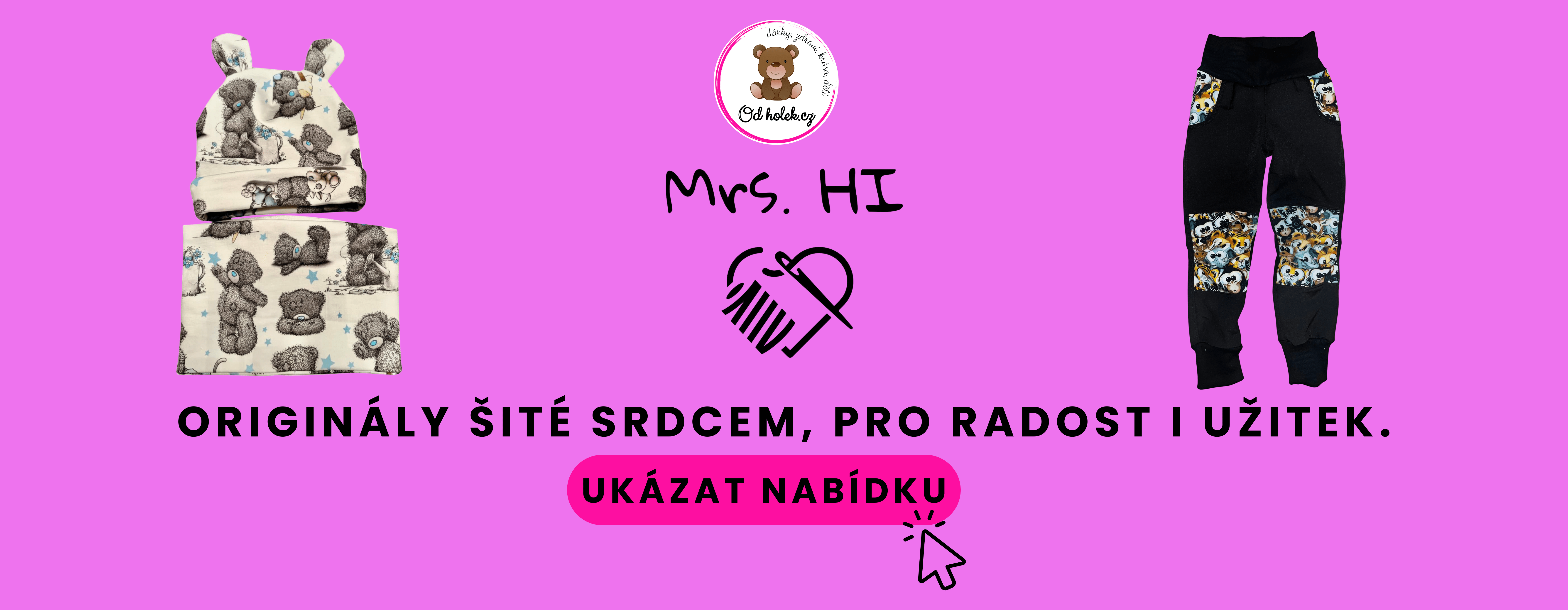 Mrs. HI - objednávej šité věci na míru