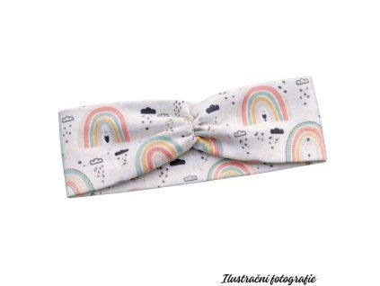 Čelenka překřížená - DUHY A MRÁČKY